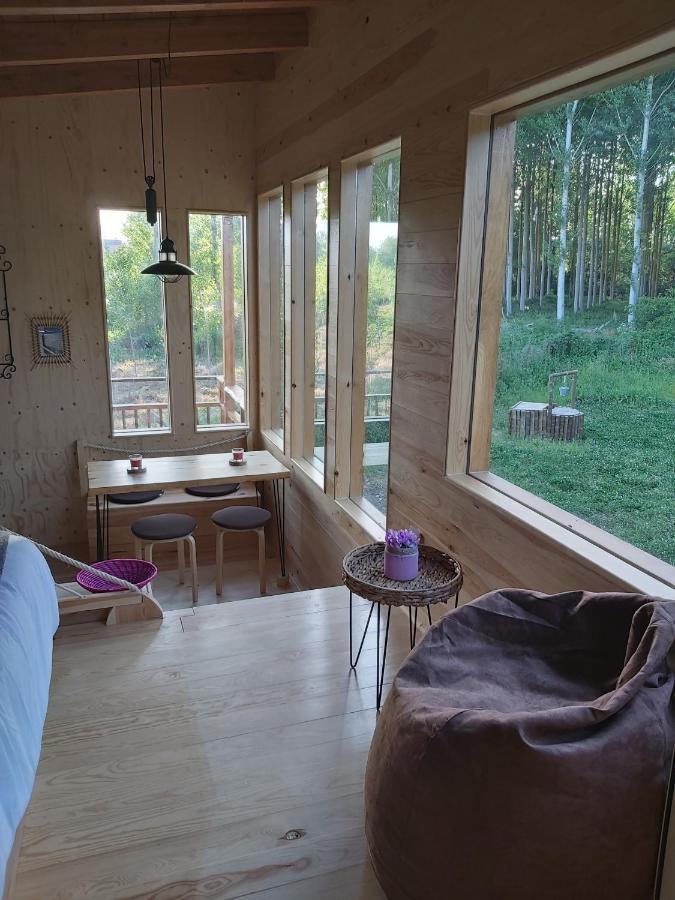 Bonita Cabana De Los Arboles En La Rioja , Durmiendo Entre Arboles Anguciana Ngoại thất bức ảnh