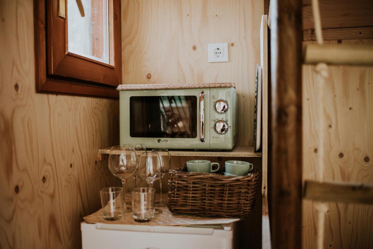 Bonita Cabana De Los Arboles En La Rioja , Durmiendo Entre Arboles Anguciana Ngoại thất bức ảnh